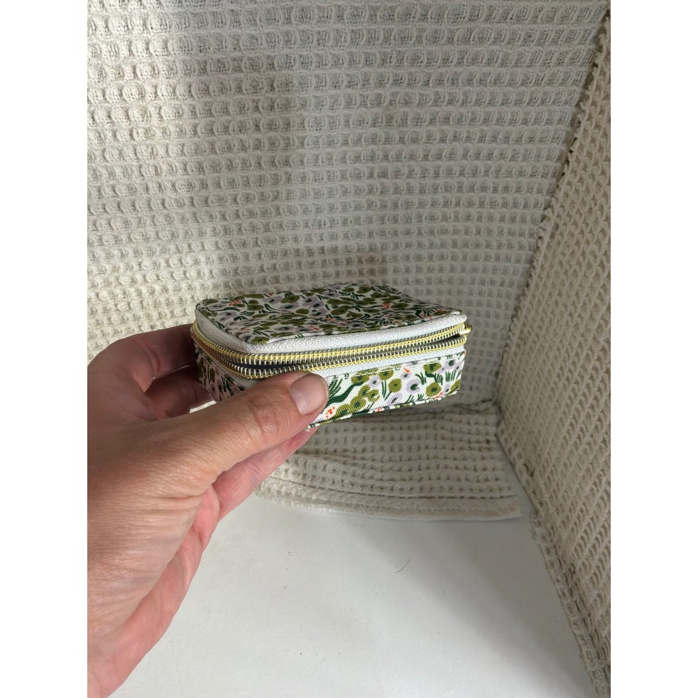 Cottagecore Women Unbranded Floral Travel Pill Organizer Small Green